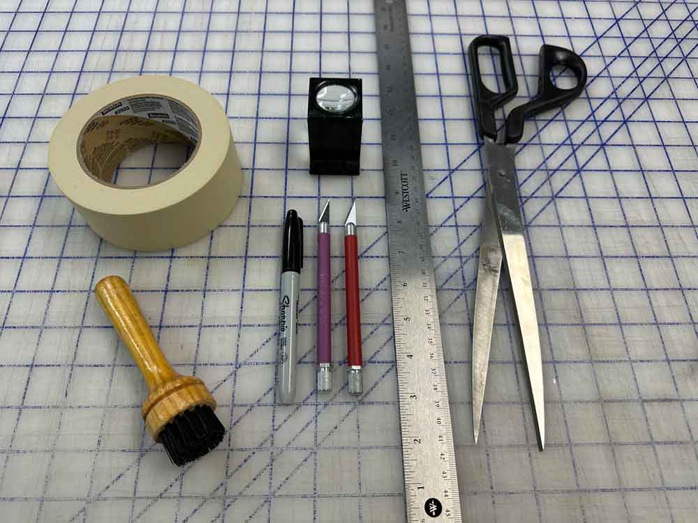 tools of the trade for shipping and creating in pascoag ri